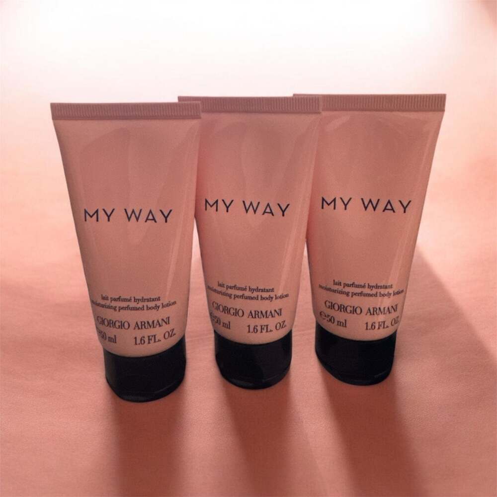 Set of 3 Giorgio Armani My Way Moisturizing Perfumed Body Lotion 1.6 fl oz